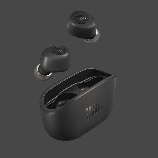 JBL Wave 100 True Wireless Earbuds - Black - Original JBL Buds