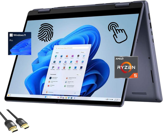 Dell Inspiron 14 2-in-1 Touch Laptop + Pen AMD Ryzen 5 8640HS 64GB DDR5 4TB SSD