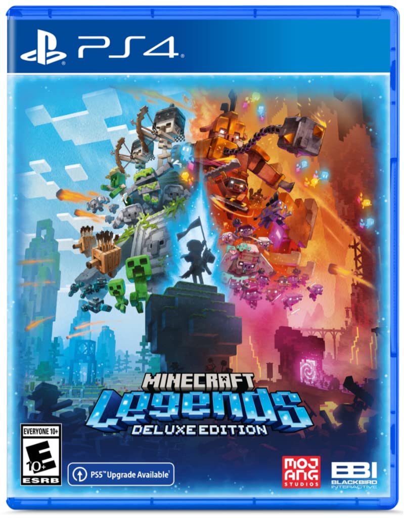 Minecraft Legends Deluxe Edition PS4 - PlayStation 4 Game Disc