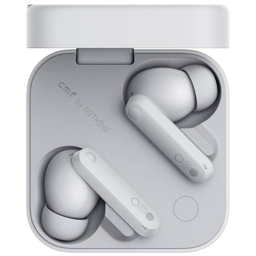 Nothing CMF Buds 2 Pro ANC Wireless Earbuds - Light Grey (B187)