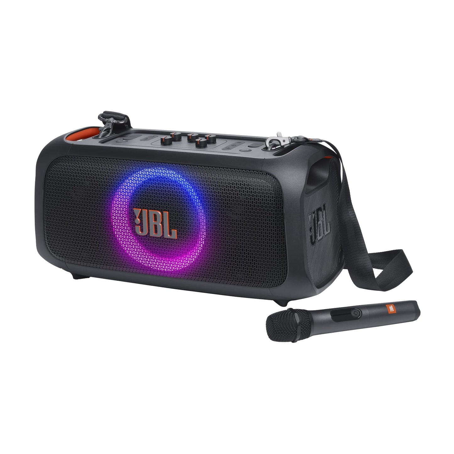 JBL PartyBox On-The-Go | Portable Party Speaker with 1 Mic - 100W