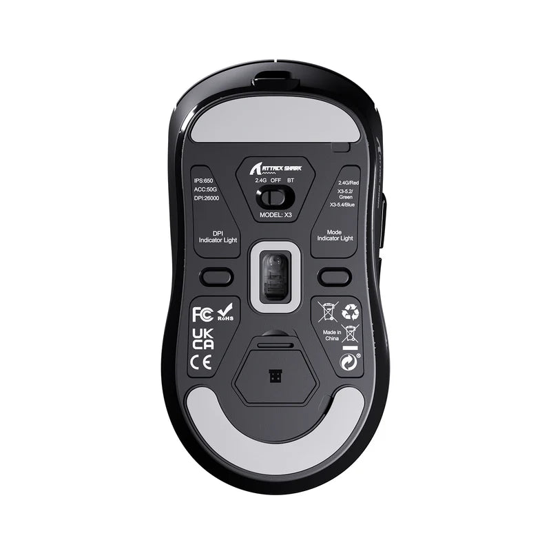 ATTACK SHARK X3 Wireless Gaming Mouse | KB Store Online