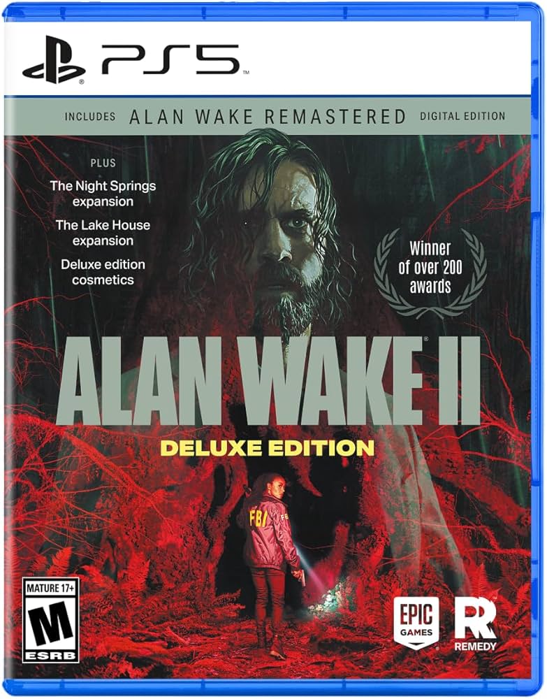 Alan Wake II Deluxe Edition - PS5 Game | Includes: Alan Wake 1
