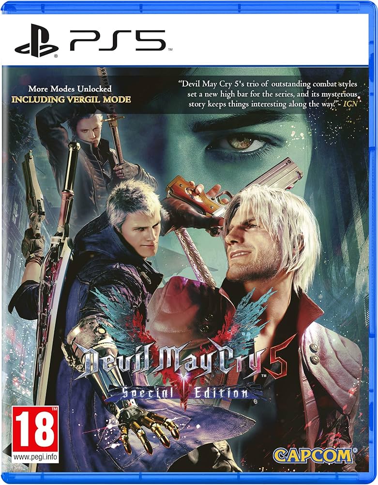 Devil May Cry 5 Special Edition - PS5 Game Disc