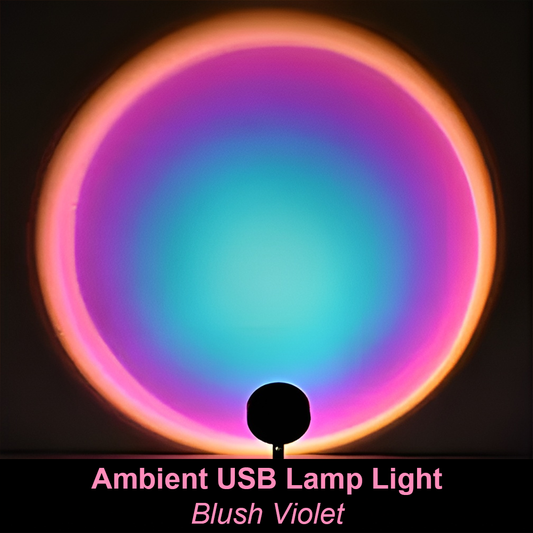 Ambient USB Lamp Light - Blush Violet
