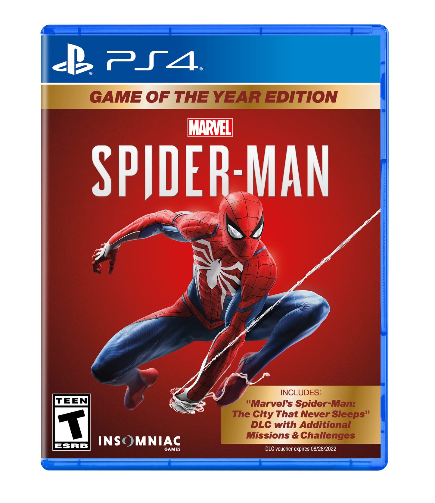 Spiderman Game of the Year - PS4 Game | PlayStation 4 Disc