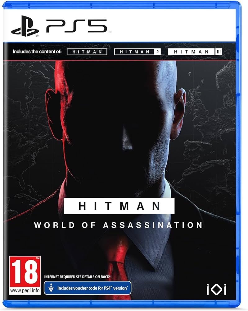Hitman World of Assasination PS5 - PS5 Video Game Disc