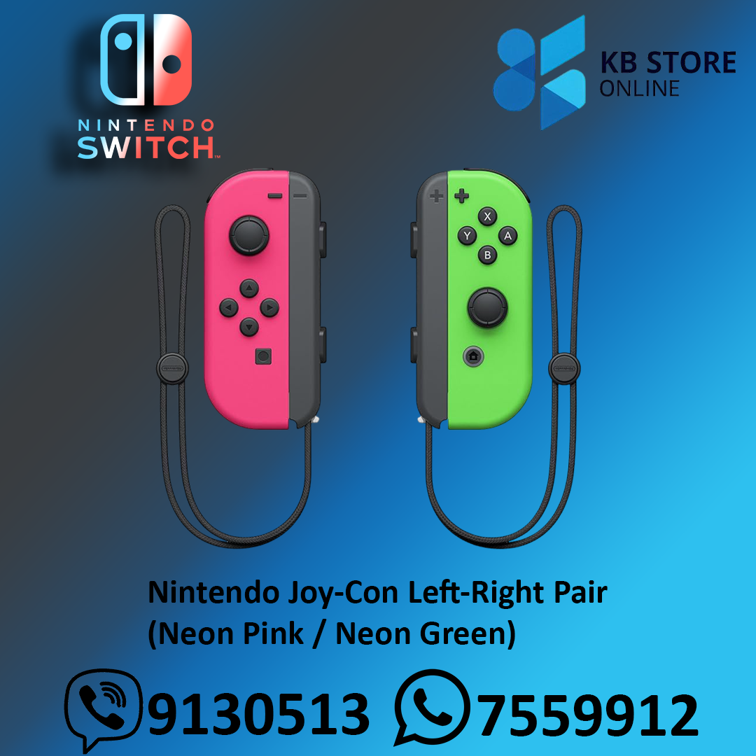 Nintendo Joy-Con Left-Right Pair (Neon Pink / Neon Green)