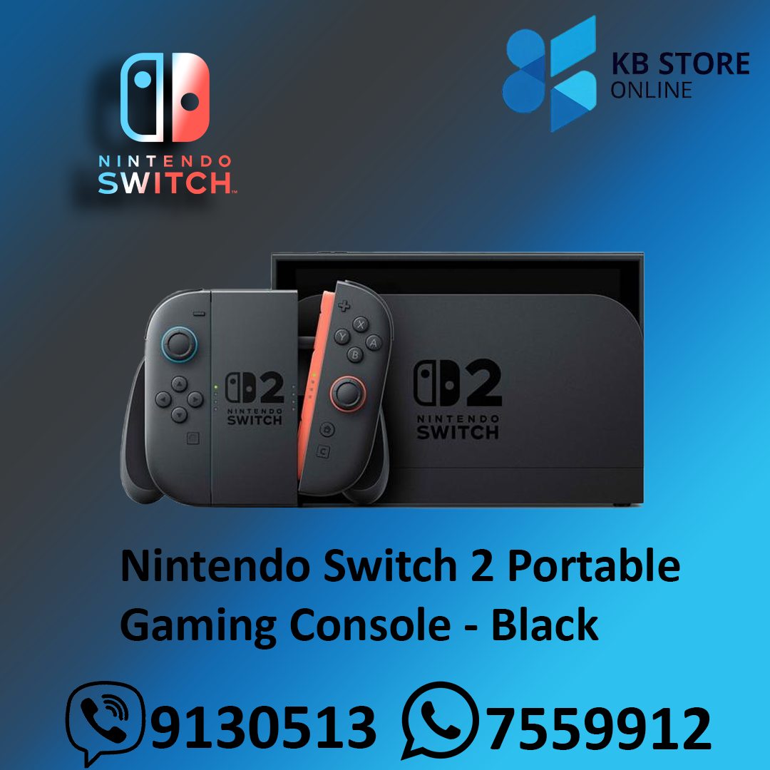 Nintendo Switch 2 Portable Gaming Console - Black