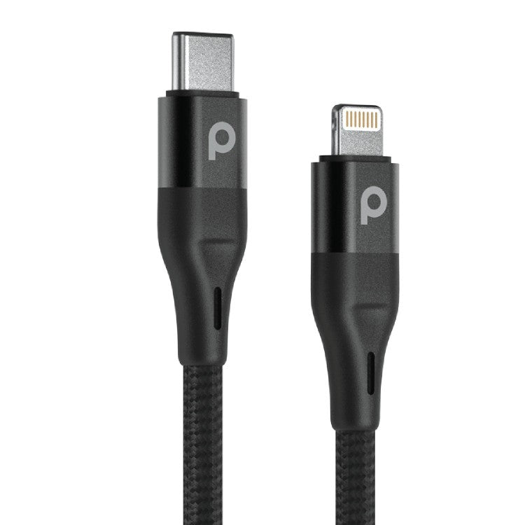 Porodo Braided Type C Lightning Data & Charging Cable - 1.2M