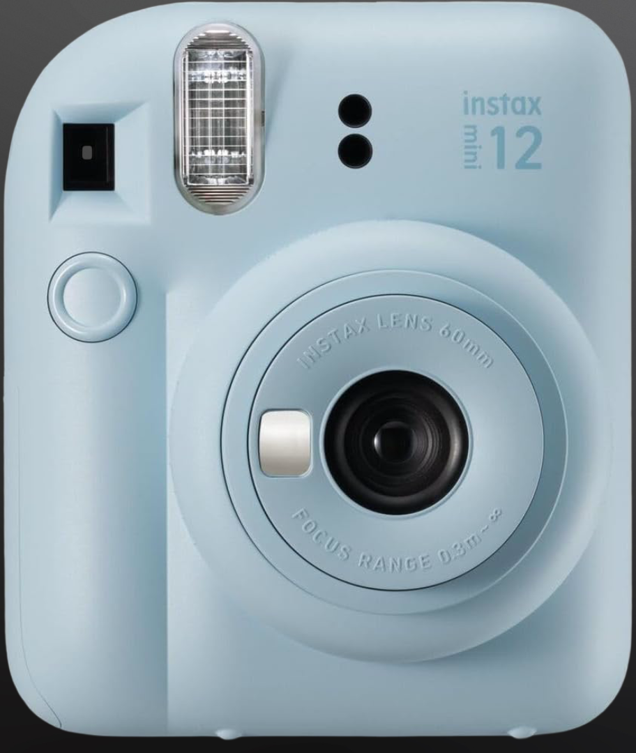 FujiFilm Instax Mini 12 Instant Film Camera - Pastel Blue