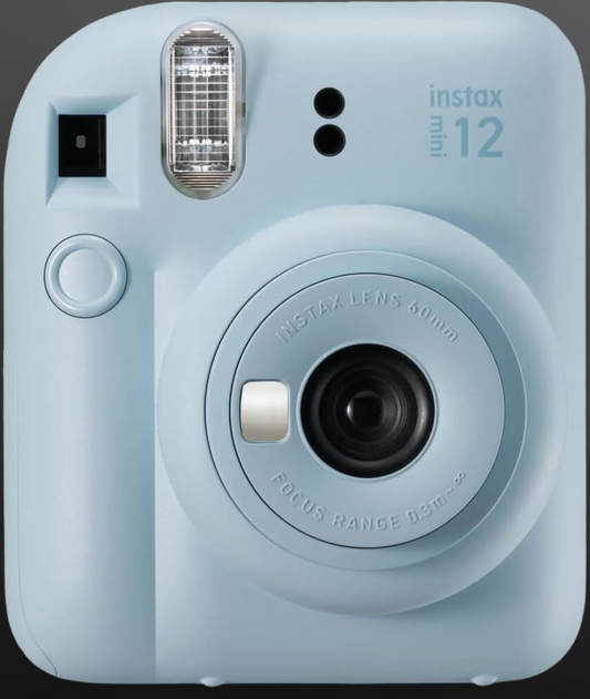 FujiFilm Instax Mini 12 Instant Film Camera - Pastel Blue