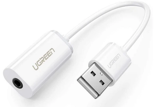 3.5mm Aux to USB Sound Adapter 30712 PC, Laptop, PS4 - 30712