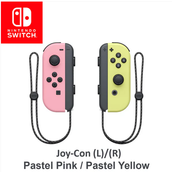 Nintendo Joy-Con Left-Right Pair (Pastel Pink / Pastel Yellow)