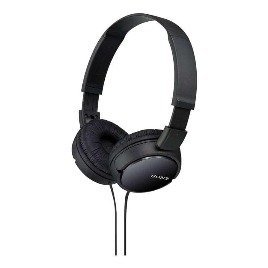 Sony ZX Series Wired On-Ear Headphones with Mic - MDR-ZX110AP