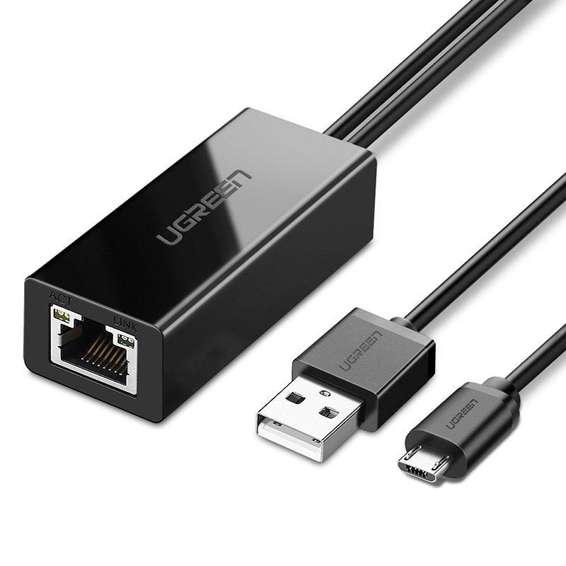 Micro USB Ethernet Adapter for Chromecast - 30985