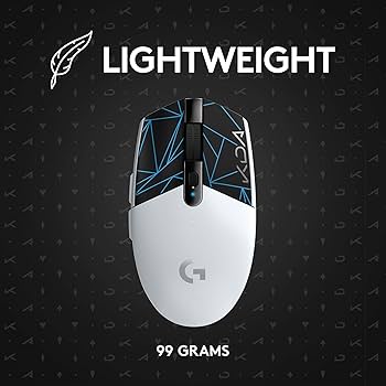 Logitech G304 Lightspeed Wireless Gaming Mouse (Black)