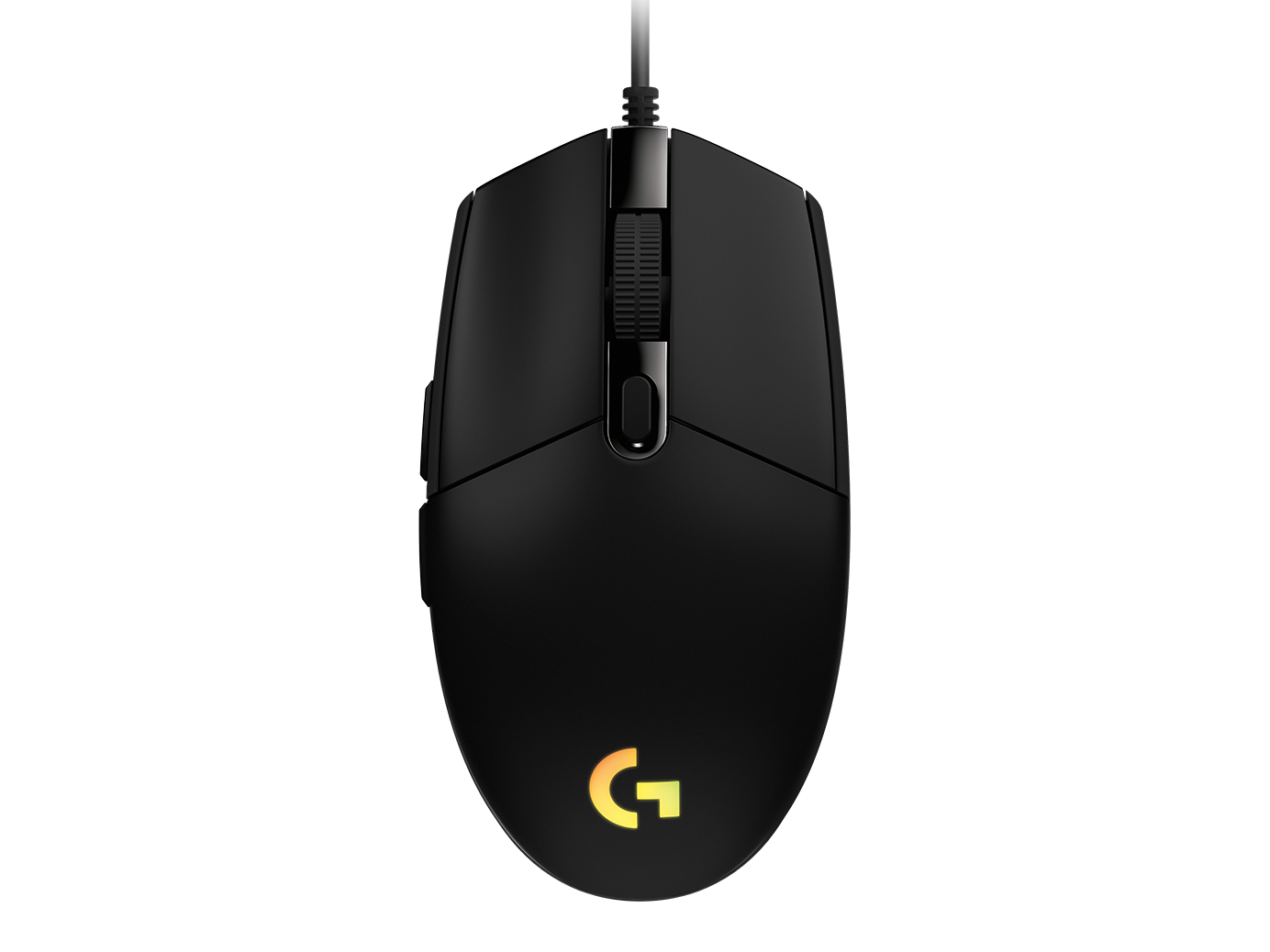 Logitech G203 LightSync Wired Mouse - Black