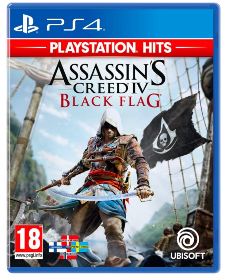 Assassin's Creed IV 4 Black Flag - PS4 Game Disc PlayStation 4