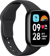 Redmi Watch 3 Active Smart Watch - Black (Bluetooth Call Works)