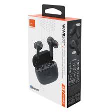 JBL Wave 200 True Wireless Earbuds - Black - Original JBL Buds