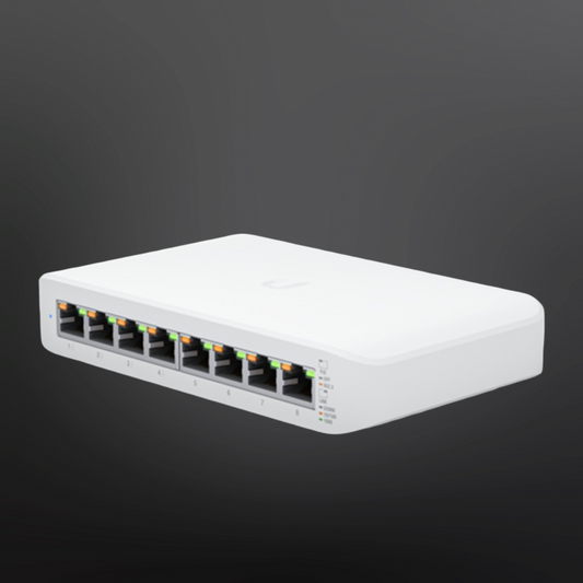Ubiquiti UniFi 8 Port PoE Gigabit Network Switch - USW-Lite-8-POE
