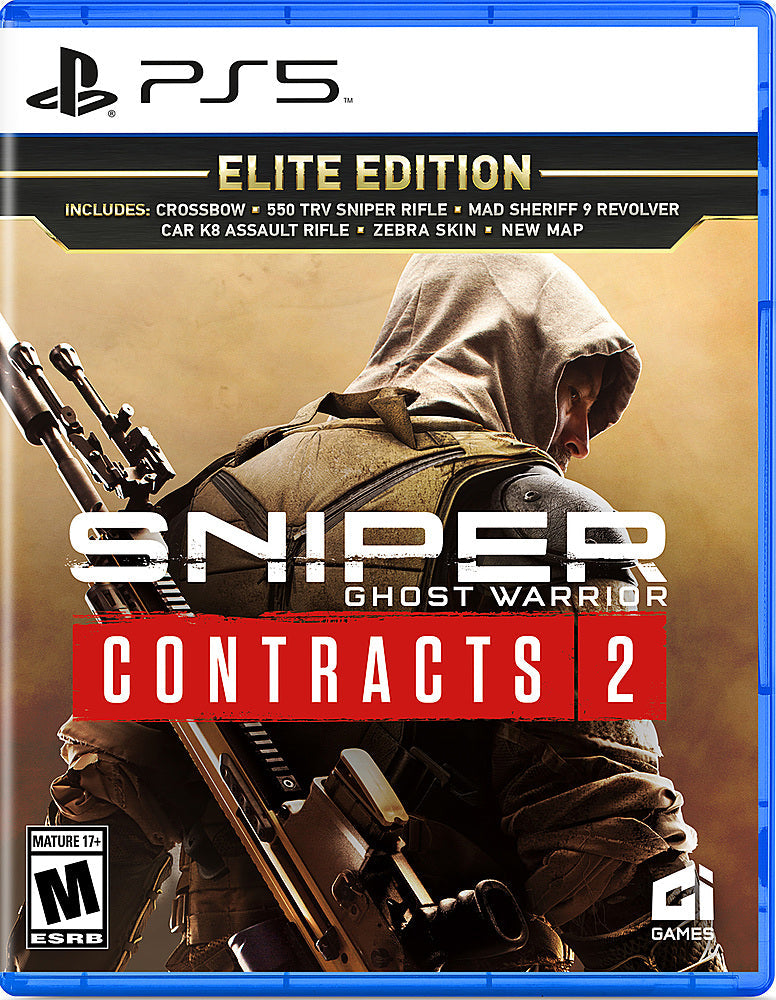 Sniper Ghost Warrior Contracts 2 - Elite Edition - PS5 Game Disc