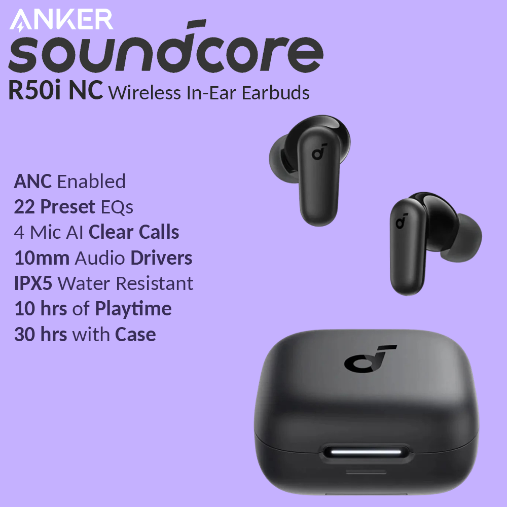 Anker Soundcore R50i ANC True Wireless In-Ear Earbuds