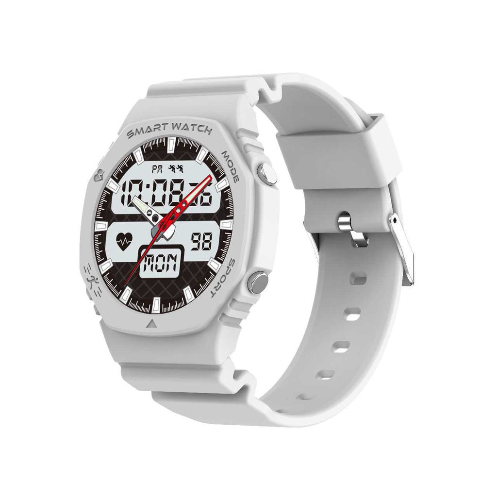 Green Lion G Sports Smart Watch - White - Android / IOS