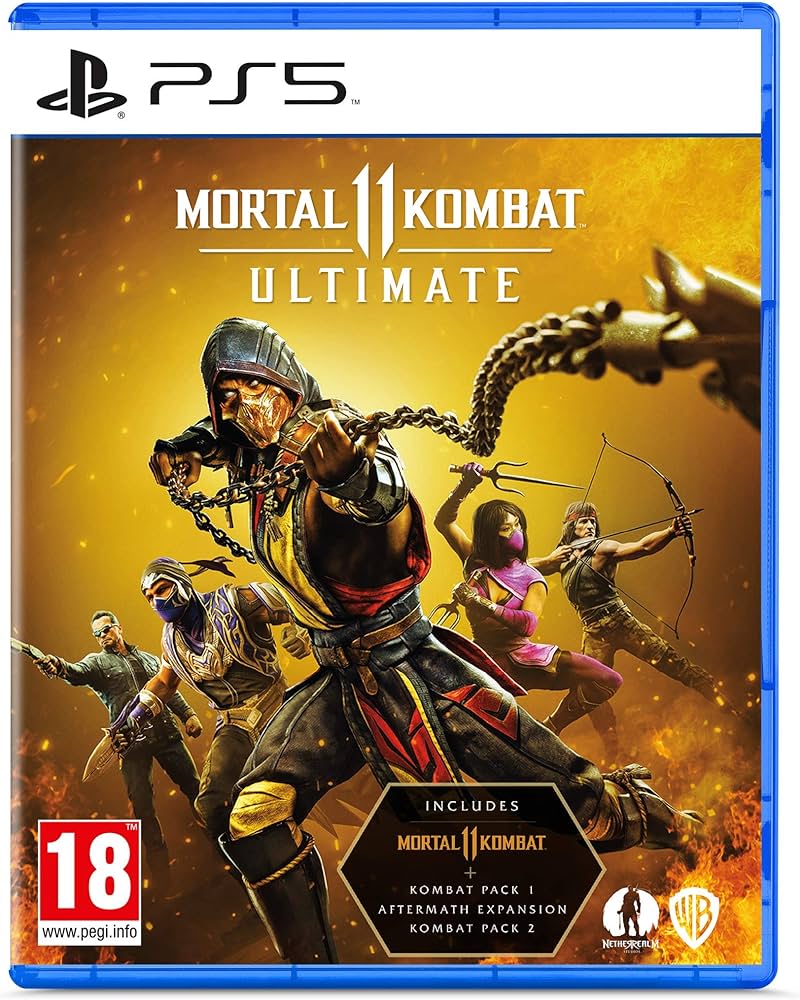 Mortal Kombat 11 Ultimate PS5 - PS5 Video Game Disc