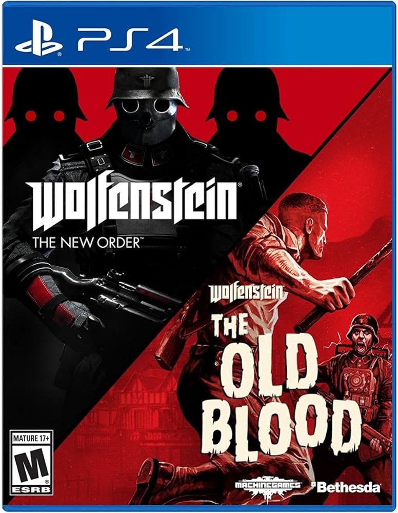 Wolfenstein The New Order & The Old Blood PS4 PlayStation 4 Game