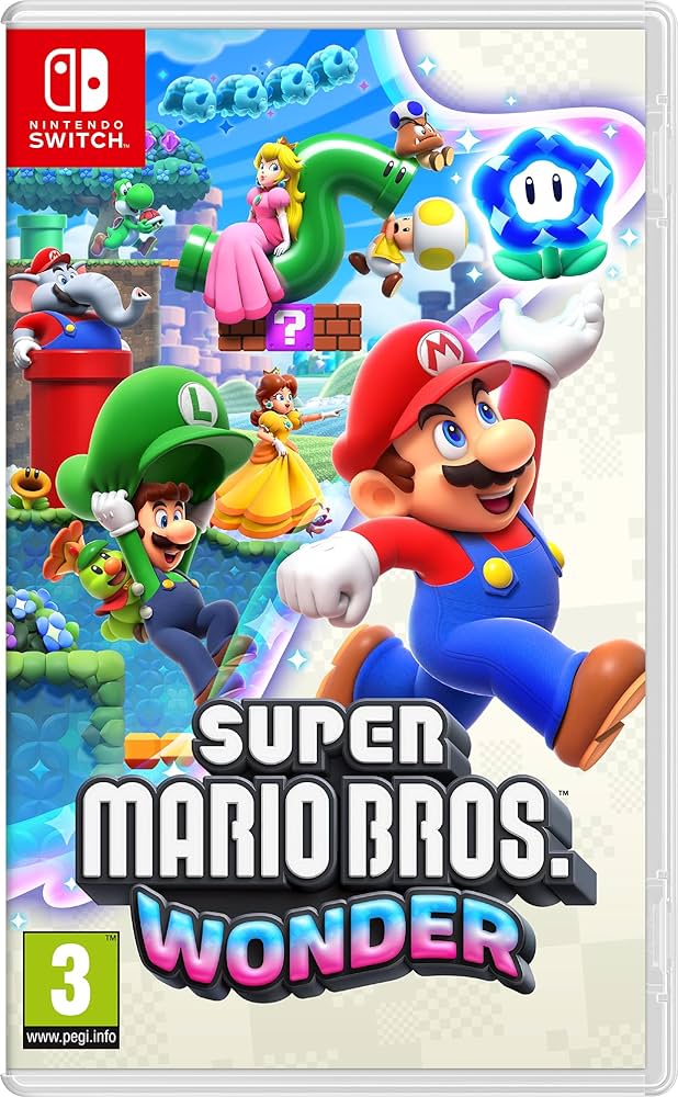 Super Mario Bros Wonder - Nintendo Switch Video Game