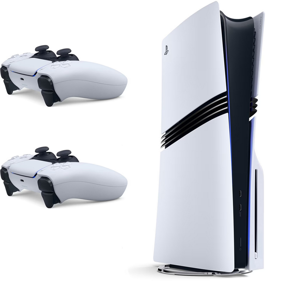 Sony PlayStation 5 Pro 2TB Console Disc - 2 Controller PS5 Pro