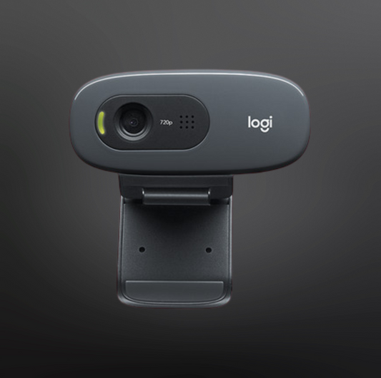 Logitech C270 - 720P HD Webcam with Mic