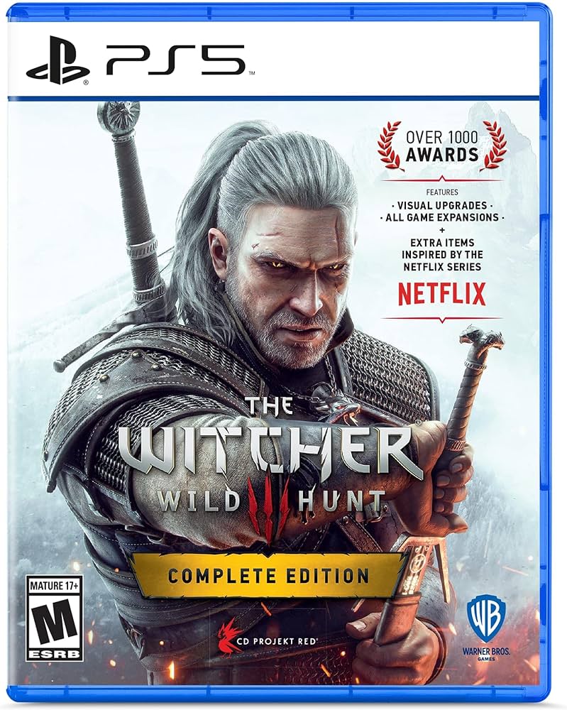 The Witcher 3 Wild Hunt Complete Edition - PS5 Game Disc