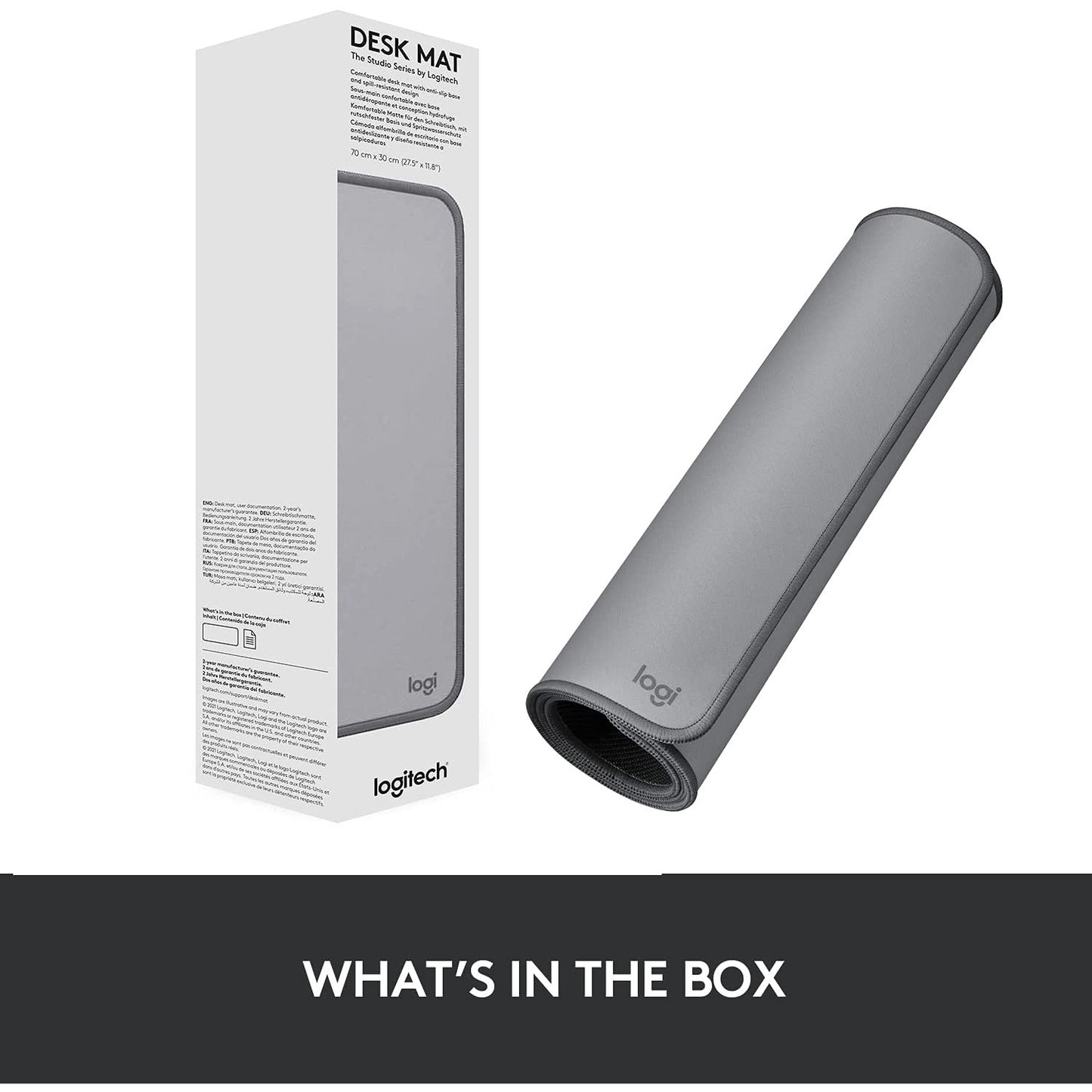 Logitech Desk Mat Studio Series Mouse Pad