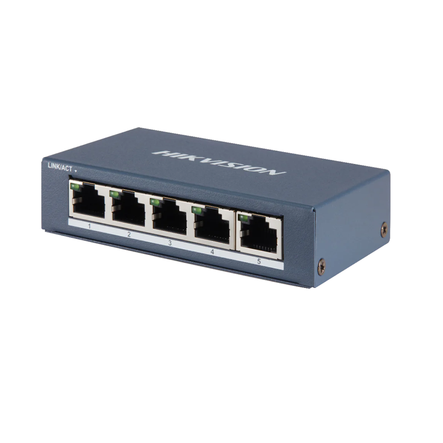 Hikvision 4 Port Gigabit POE Network Switch - DS-3E0505P-E/M-UN