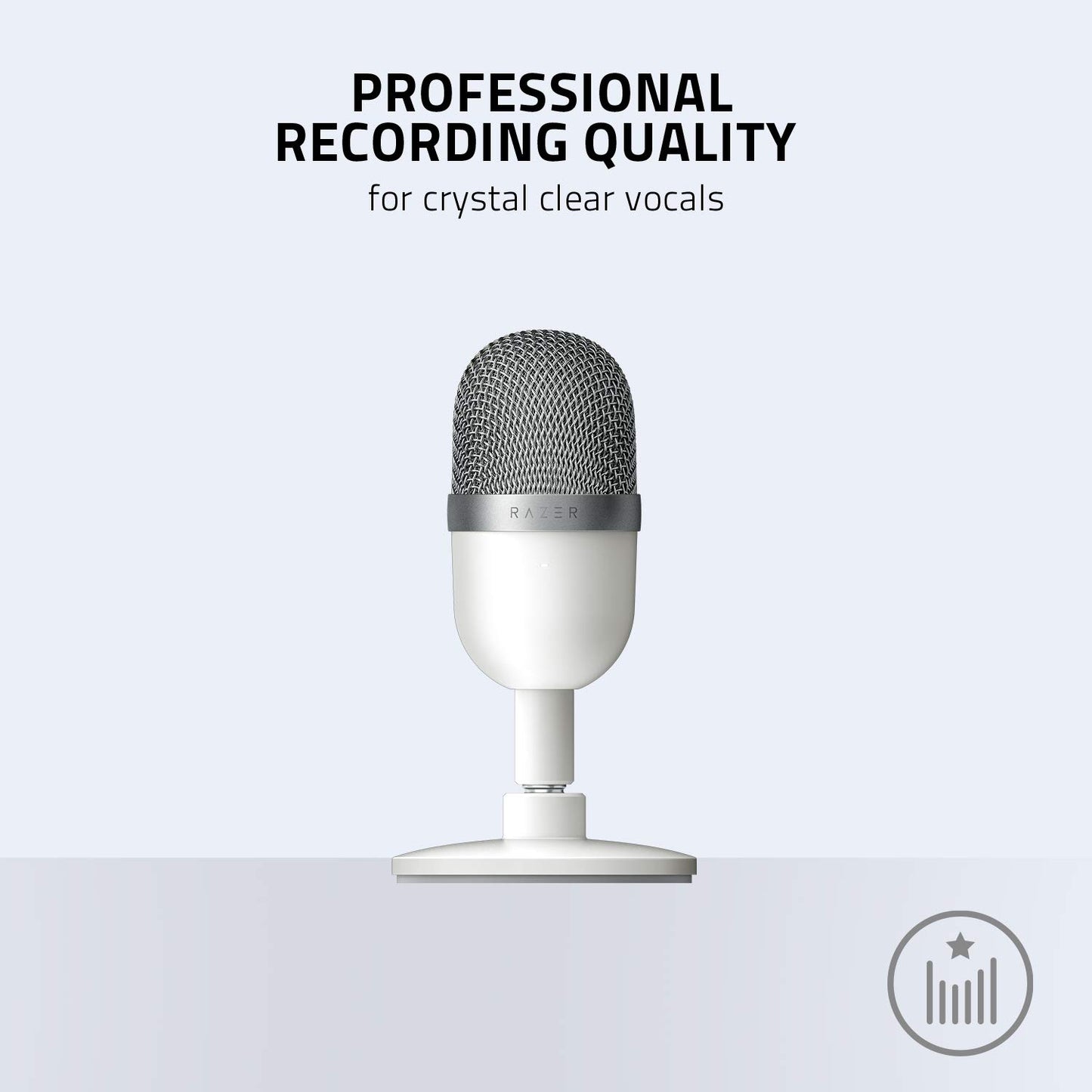 Razer Seiren Mini Microphone - White / USB Mic