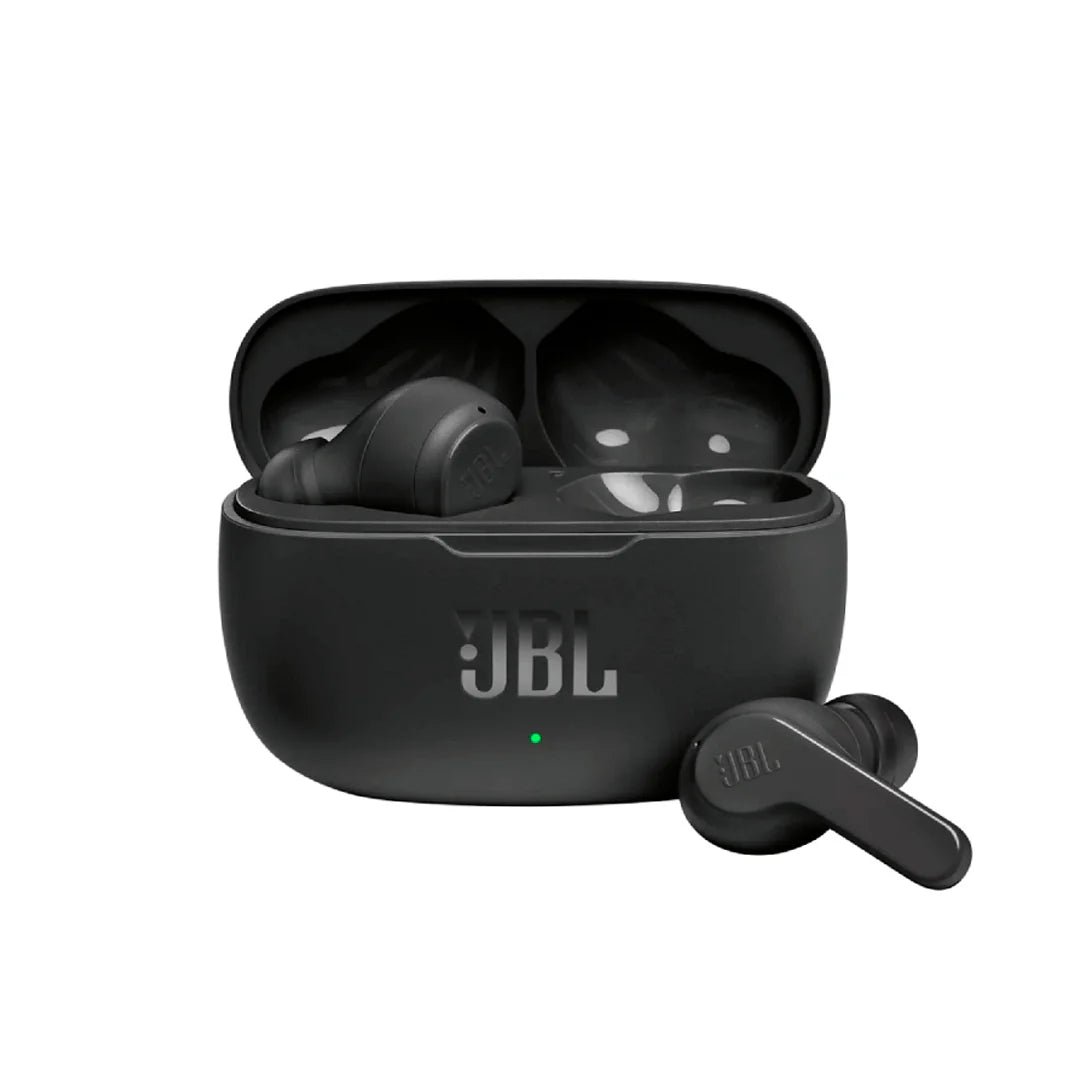 JBL Wave 200 True Wireless Earbuds - Black - Original JBL Buds