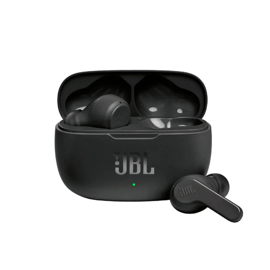 JBL Wave 200 True Wireless Earbuds - Black - Original JBL Buds