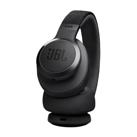 JBL Live 770NC Noise Canceling Wireless On-Ear Headphones Black
