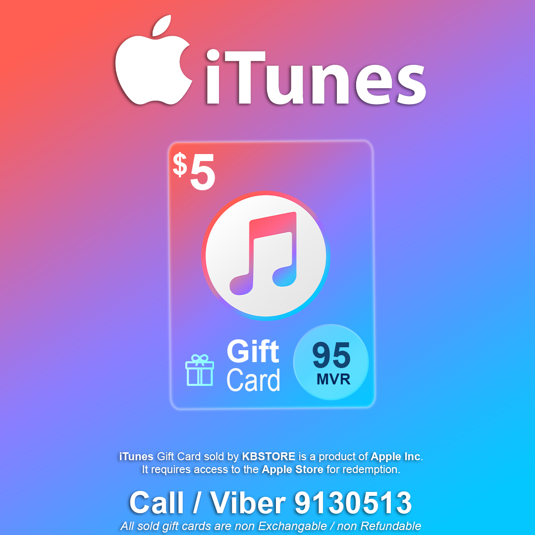 Apple iTunes 5$ Gift Card