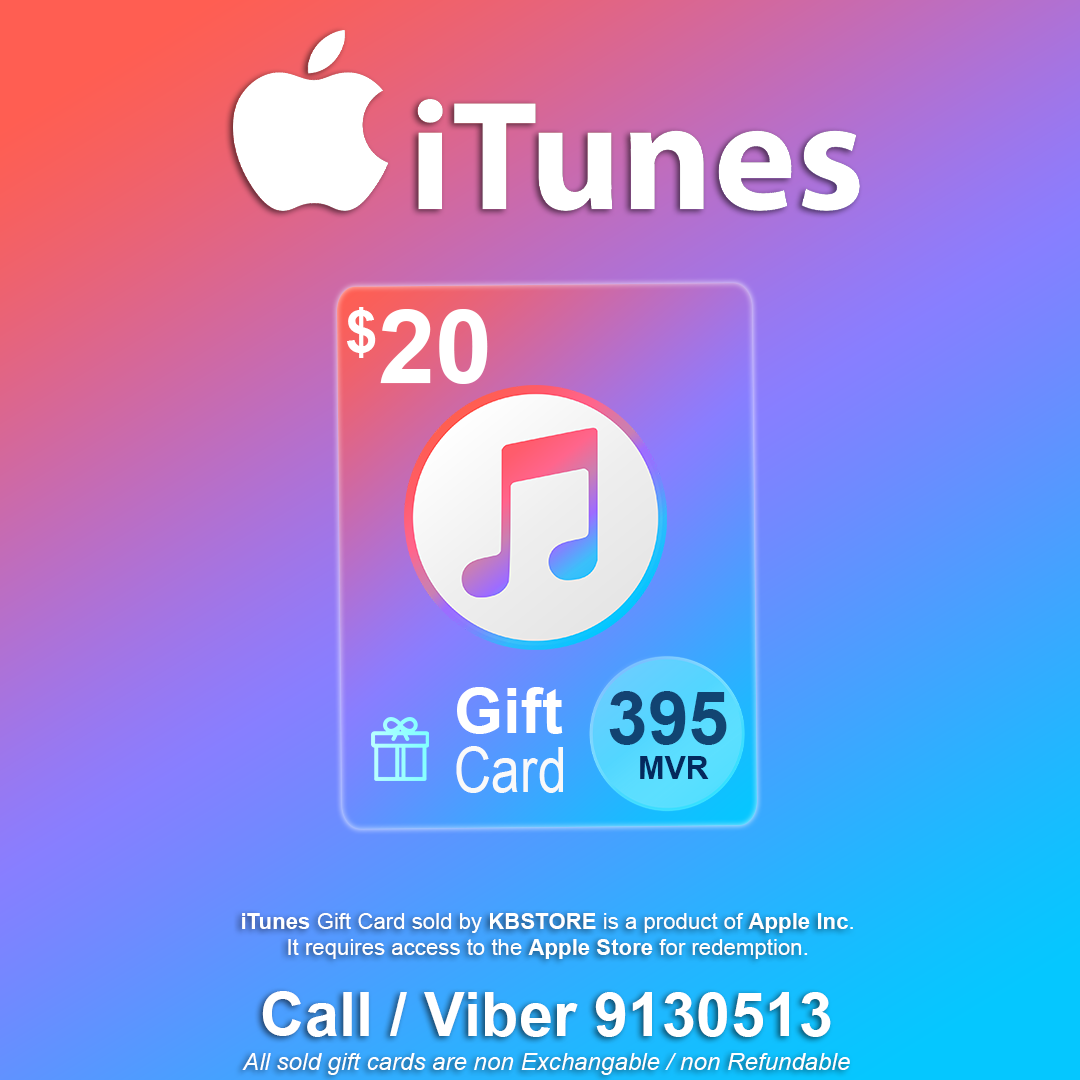 Apple iTunes 20$ Gift Card