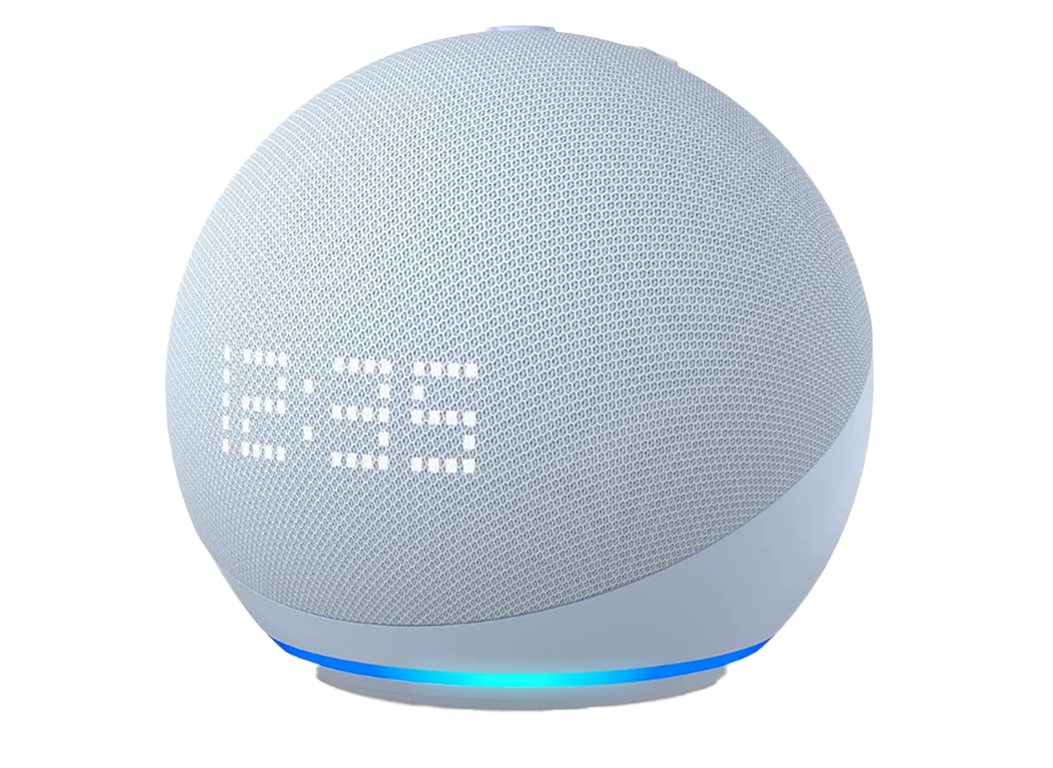 Amazon Echo Dot 5th Gen Voice Assistant Speaker - Glacier White