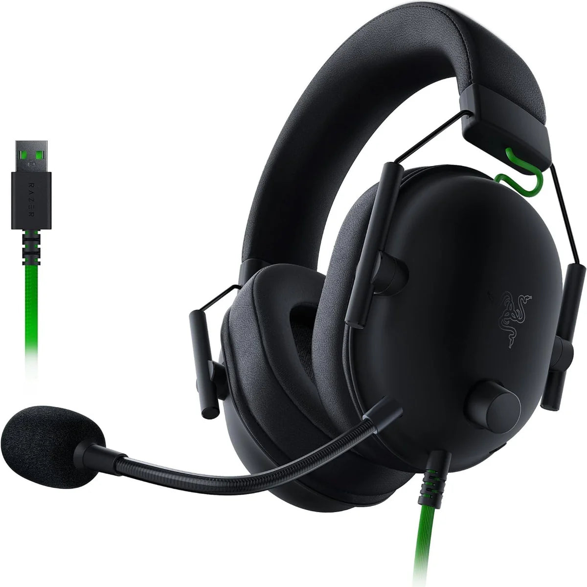 Razer Black Shark V2 X 7.1 Surround Wired Headphones - Black