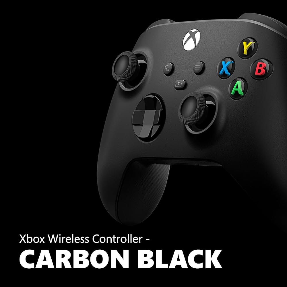Xbox SX Wireless Controller - Carbon Black - X BOX Joystick