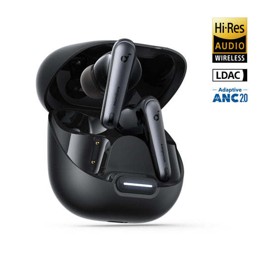 Anker Liberty 4 True Wireless Noise Cancelling Earbuds - Black