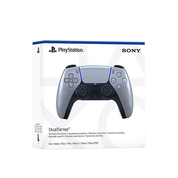 Sony PS5 DualSense Controller - Sterling Silver - PlayStation 5