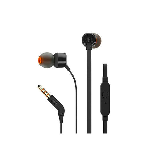 JBL Tune 290 | In-Ear AUX Wired Headset with Mic - Black