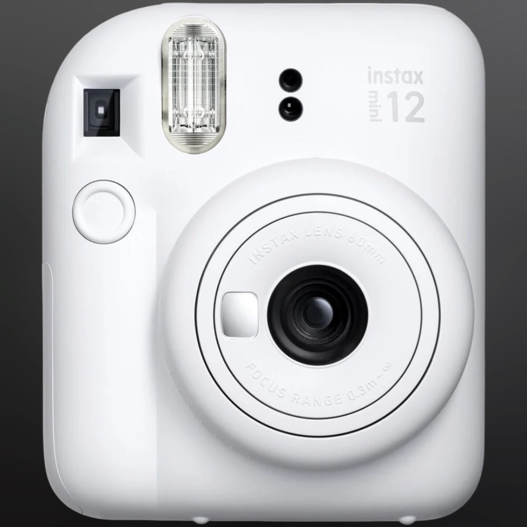 FujiFilm Instax Mini 12 Instant Film Camera - Clay White
